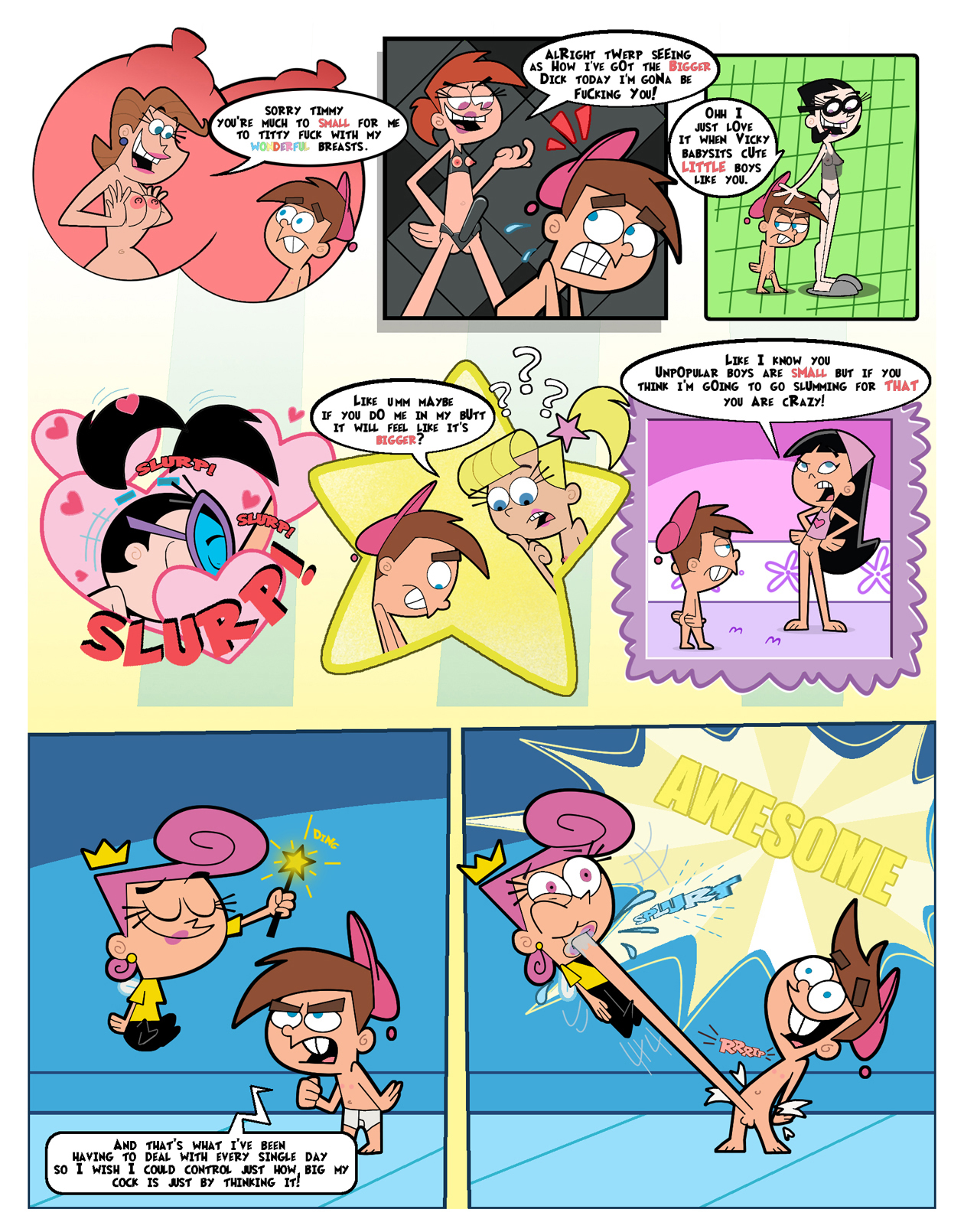 Fairly Oddparents Porn Timmy And Wanda - Timmy Turner Mom Tranny | Anal Dream House