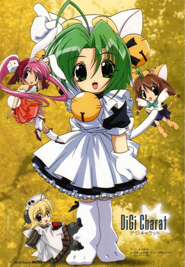 di gi charat hentai wallpapers pack super charat digicharat