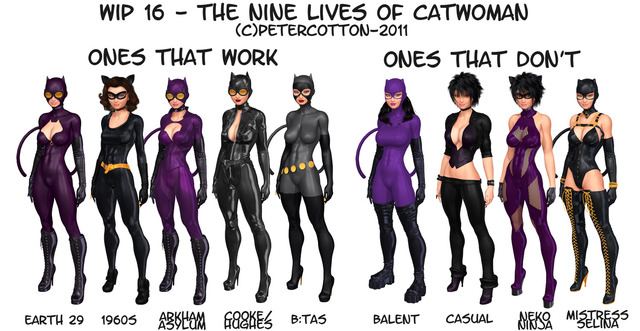 cat woman hentai pics art lives catwoman wip petercotton wgok