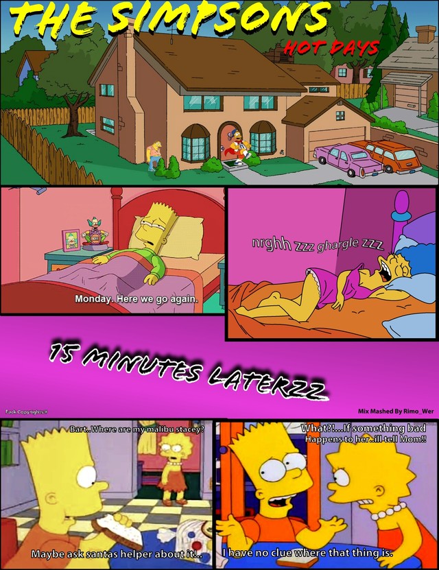 simpsons hentai comic bcf lisa simpsons simpson marge homer bart barney gumble rimo wer