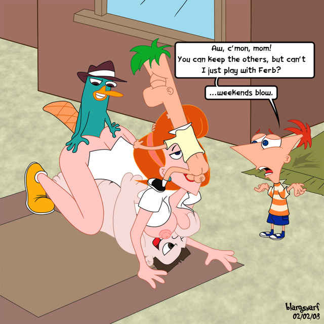 hot hentai toon hentai ecchi original toon hot media cartoon pair result phineas ferb doojin