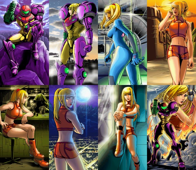 super smash bros brawl hentai metroid collage endings zeromission otherstuff