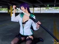 highschool of the dead hentai picture ero cosplay busujima saeko highschool dead hentai