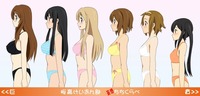 k-on! hentai albums jemlee anime chichi kurabe breast compariso entry