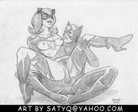 catwoman lesbian hentai satyq pictures user julie newmar catwoman riding michelle pfeiffer batman strap