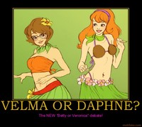 daphne and velma hentai demotivational poster velma daphne scooby doo hanna bar discussion umvc ott season