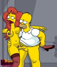 simpsons e hentai bdd adf acb drawn hentai homer simpson mindy simmons simpsons picture